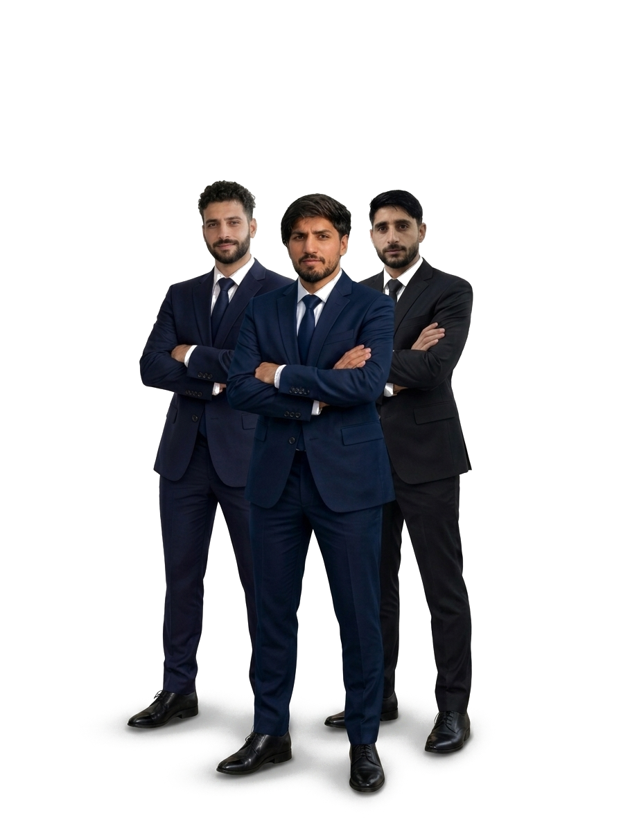PrepXIQ Faculty & Co-Founders: Suhaib Reyaz, Waseem Bhat, Naseer Lone